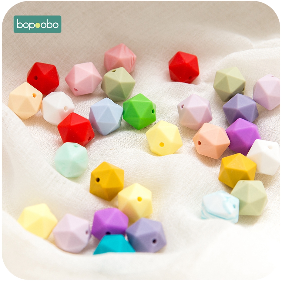 Bopoobo 10pcs 14mm Polygon Sil – Baby Products Eco Friendly Bewertung und Preis