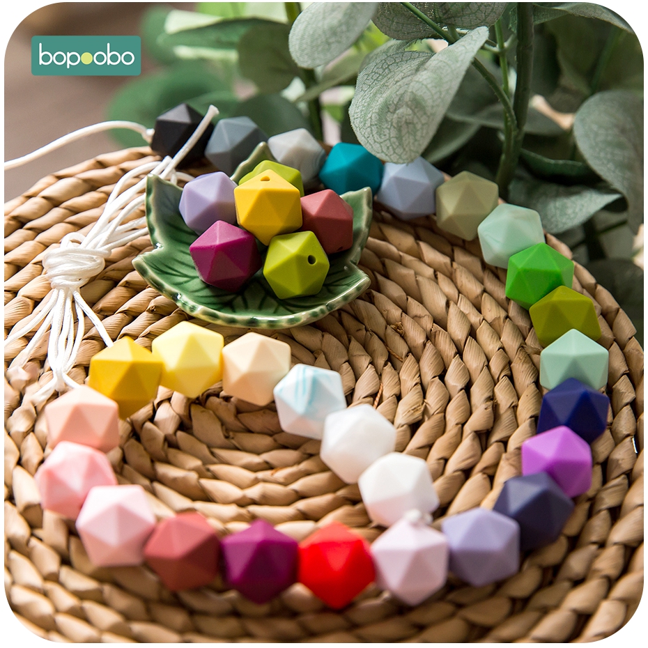 Bopoobo 10pcs 14mm Polygon Sil – Baby Products Eco Friendly Bewertung und Preis
