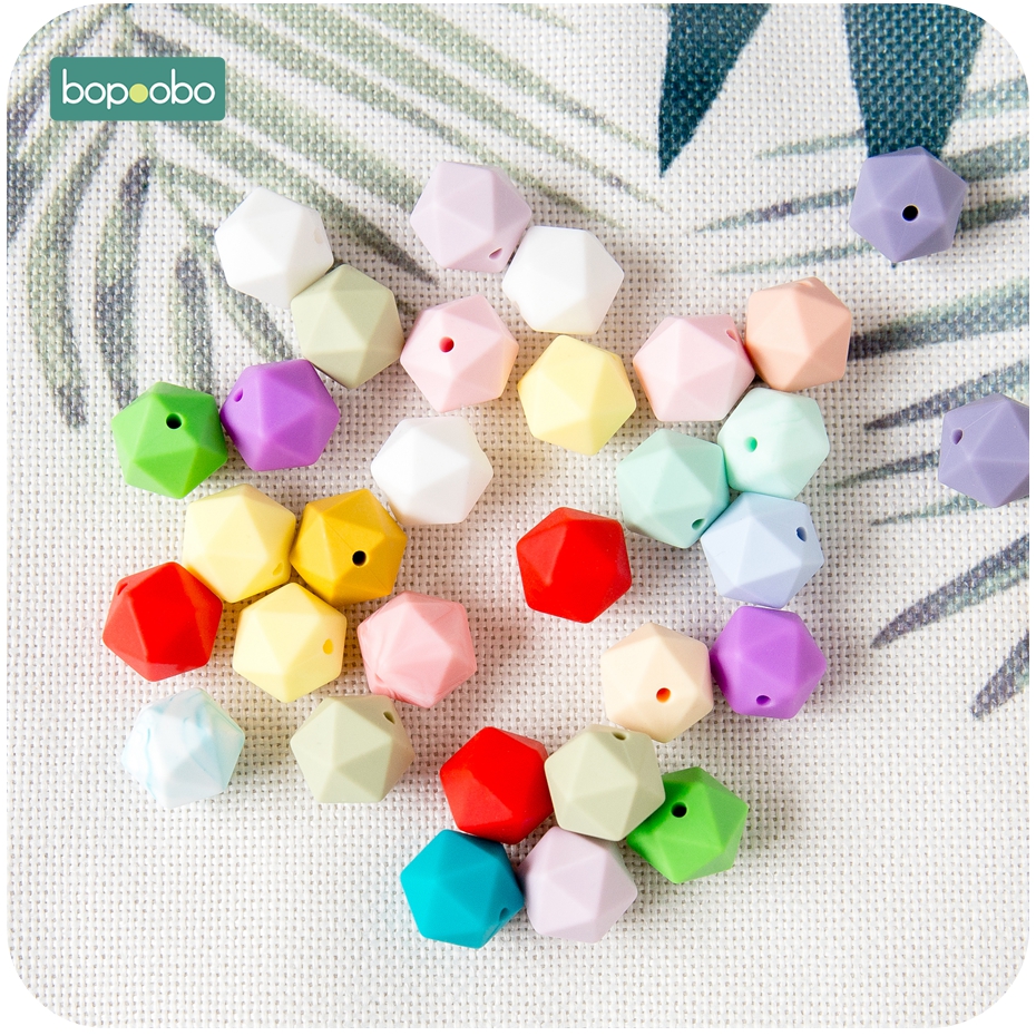 Bopoobo 10pcs 14mm Polygon Sil – Baby Products Eco Friendly Bewertung und Preis