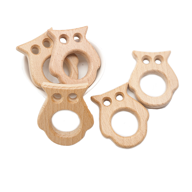 Chenkai 10pcs Owl Wooden Teeth – Baby Products Eco Friendly Bewertung und Preis