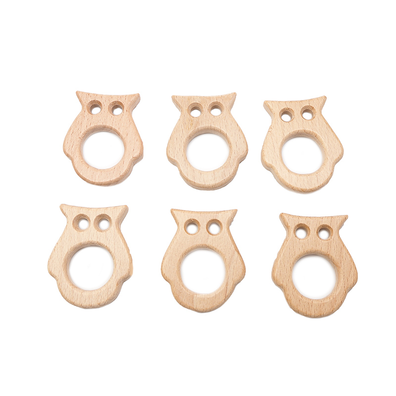 Chenkai 10pcs Owl Wooden Teeth – Baby Products Eco Friendly Bewertung und Preis