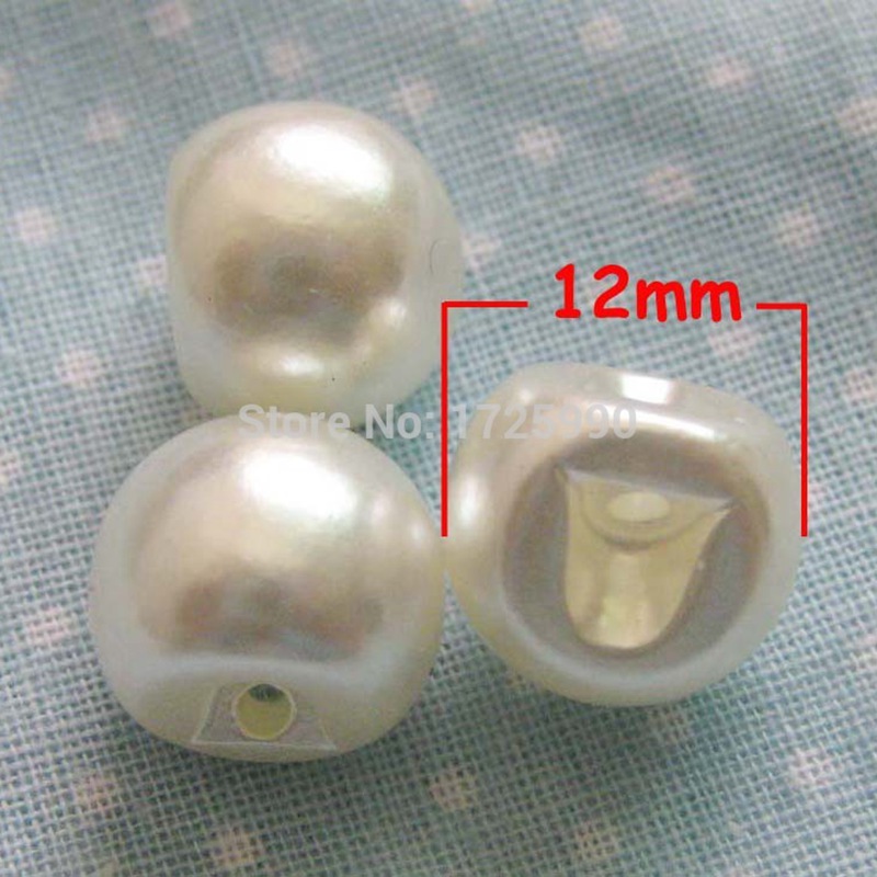 50pcs Pearl Button 12mm Round  – Baby Products Eco Friendly Bewertung und Preis