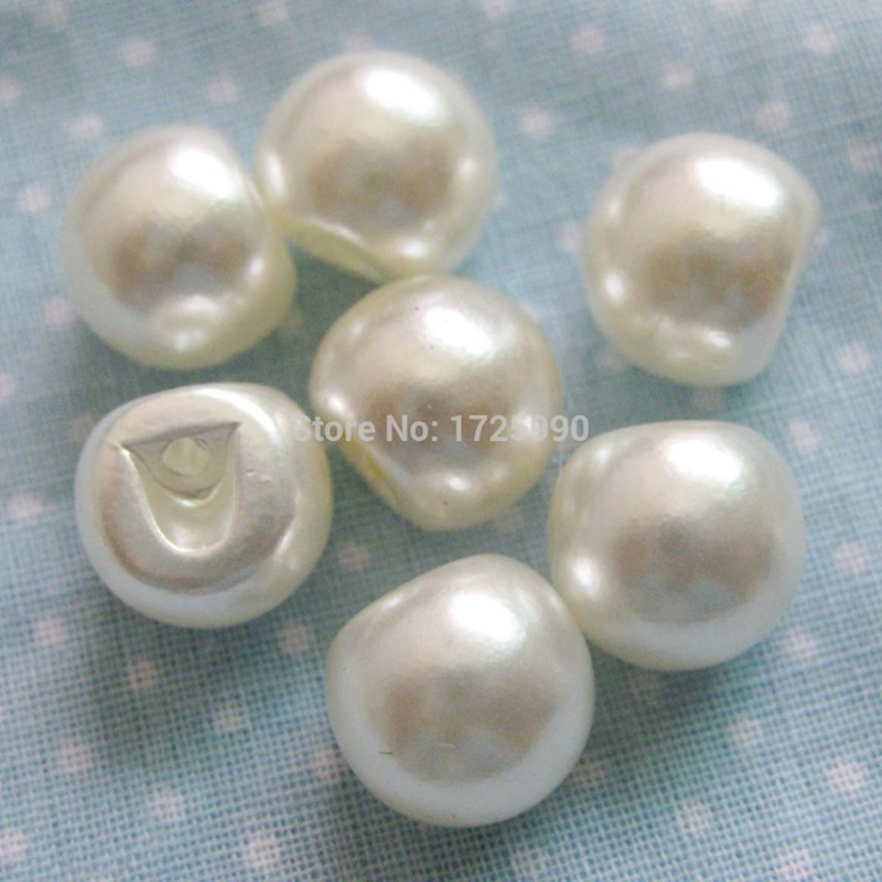 50pcs Pearl Button 12mm Round  – Baby Products Eco Friendly Bewertung und Preis