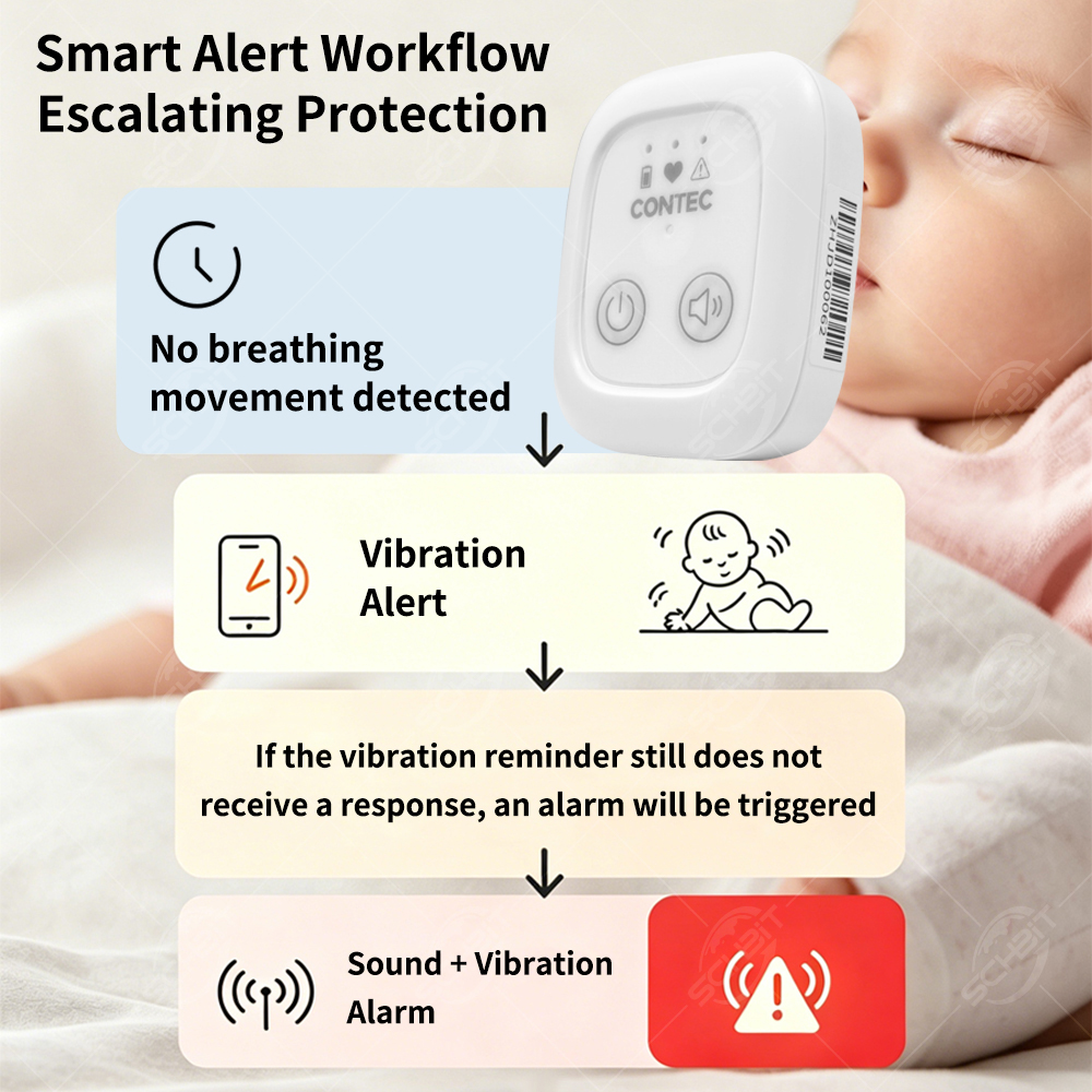Baby Breathing Monitor with Vi – Baby Monitor Sensor Bewertung und Preis