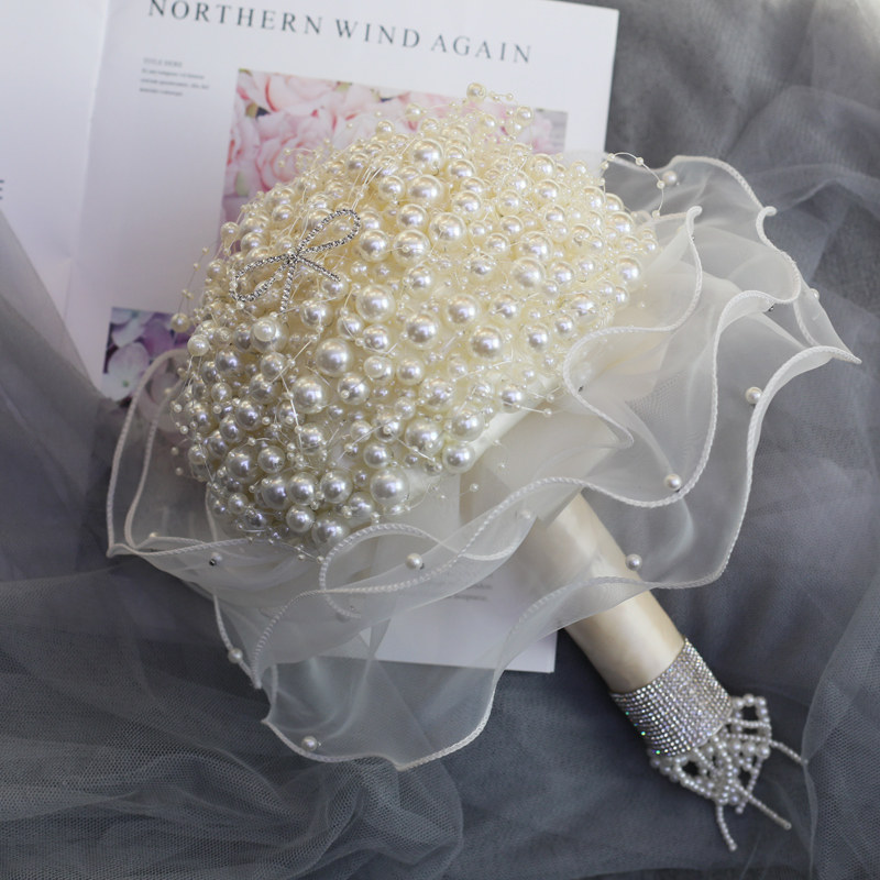 Bridal wedding bouquet pearl c – Baby Products Photoshoot Bewertung und Preis