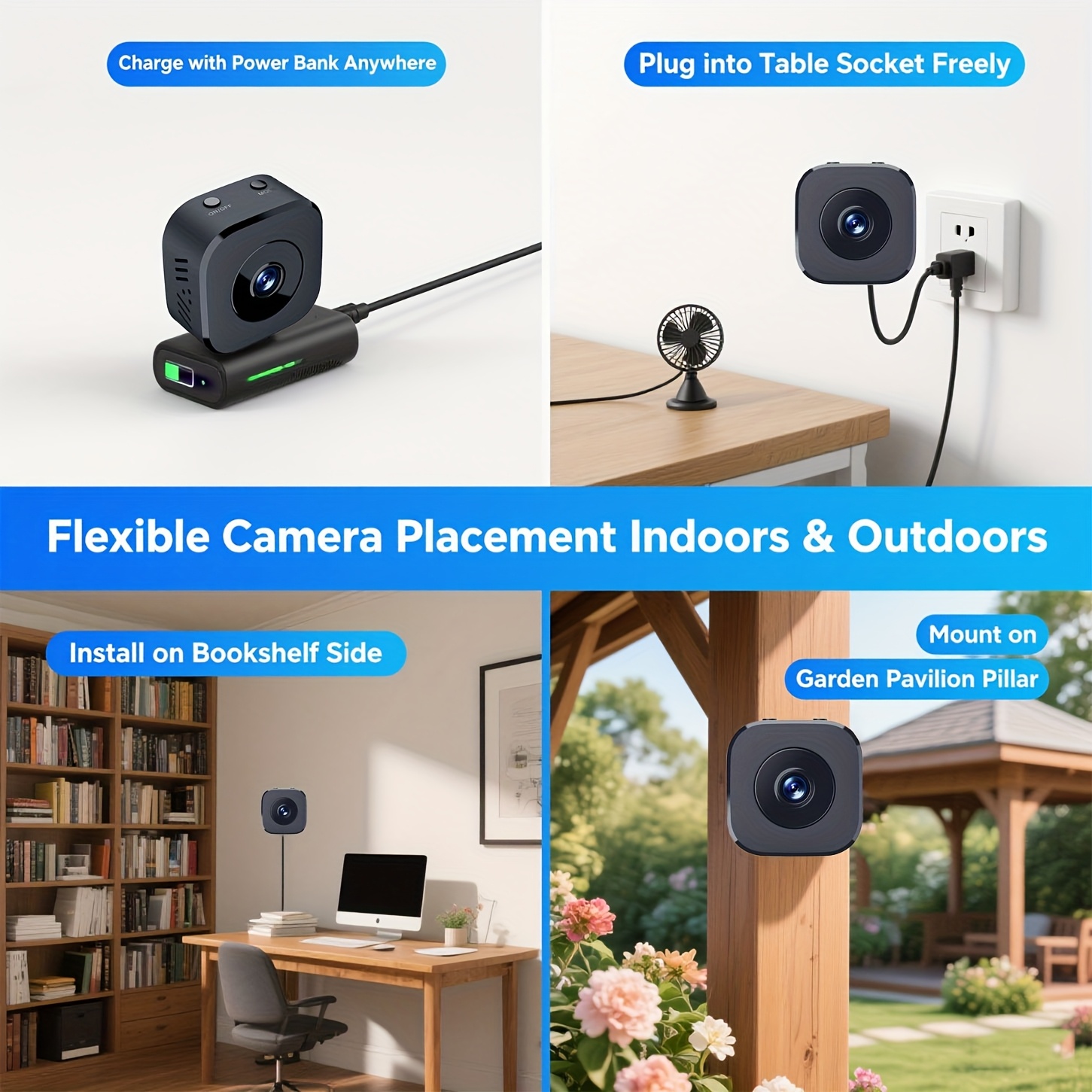 1080P HD Mini WiFi Camera Indo – Baby Monitor Sensor Bewertung und Preis