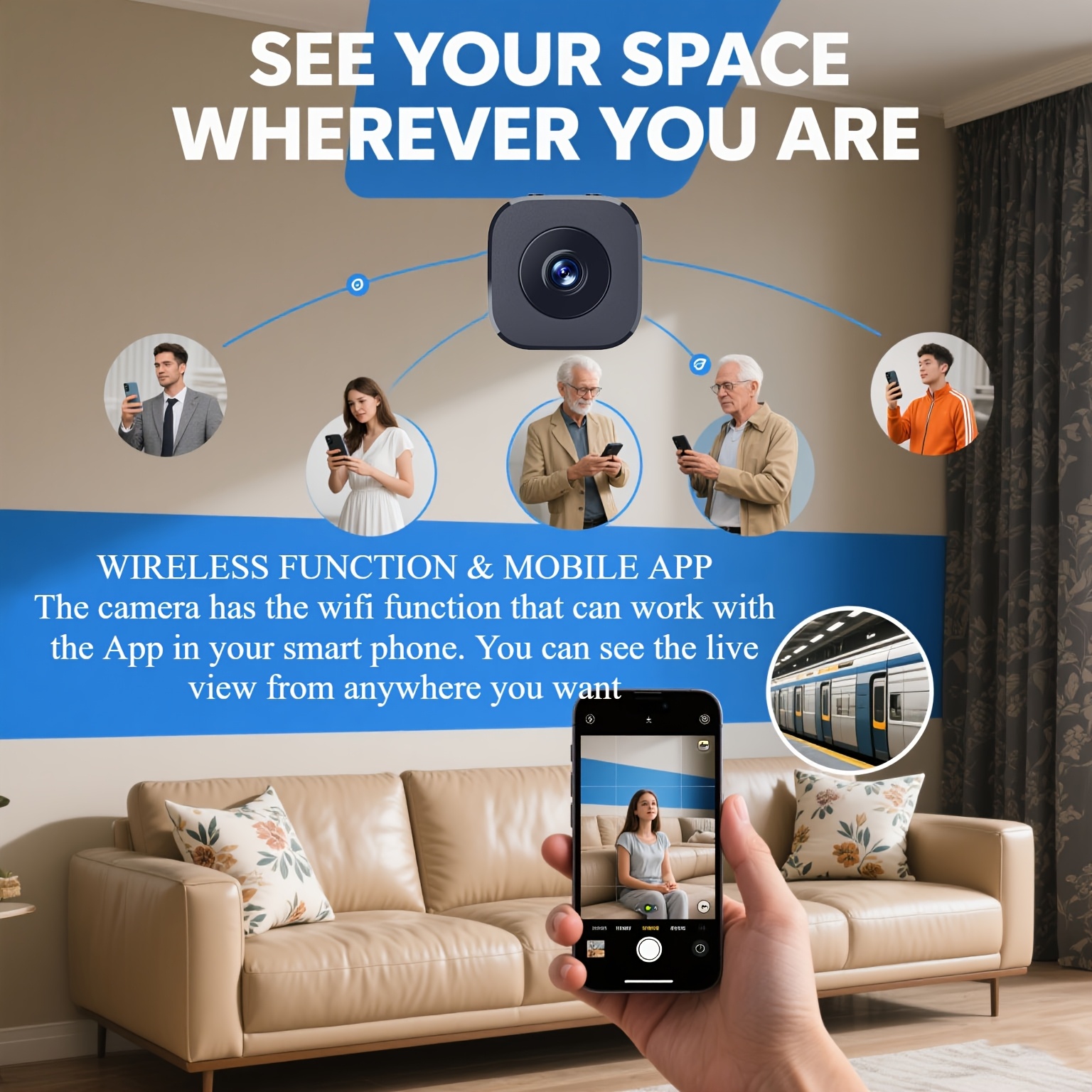 1080P HD Mini WiFi Camera Indo – Baby Monitor Sensor Bewertung und Preis