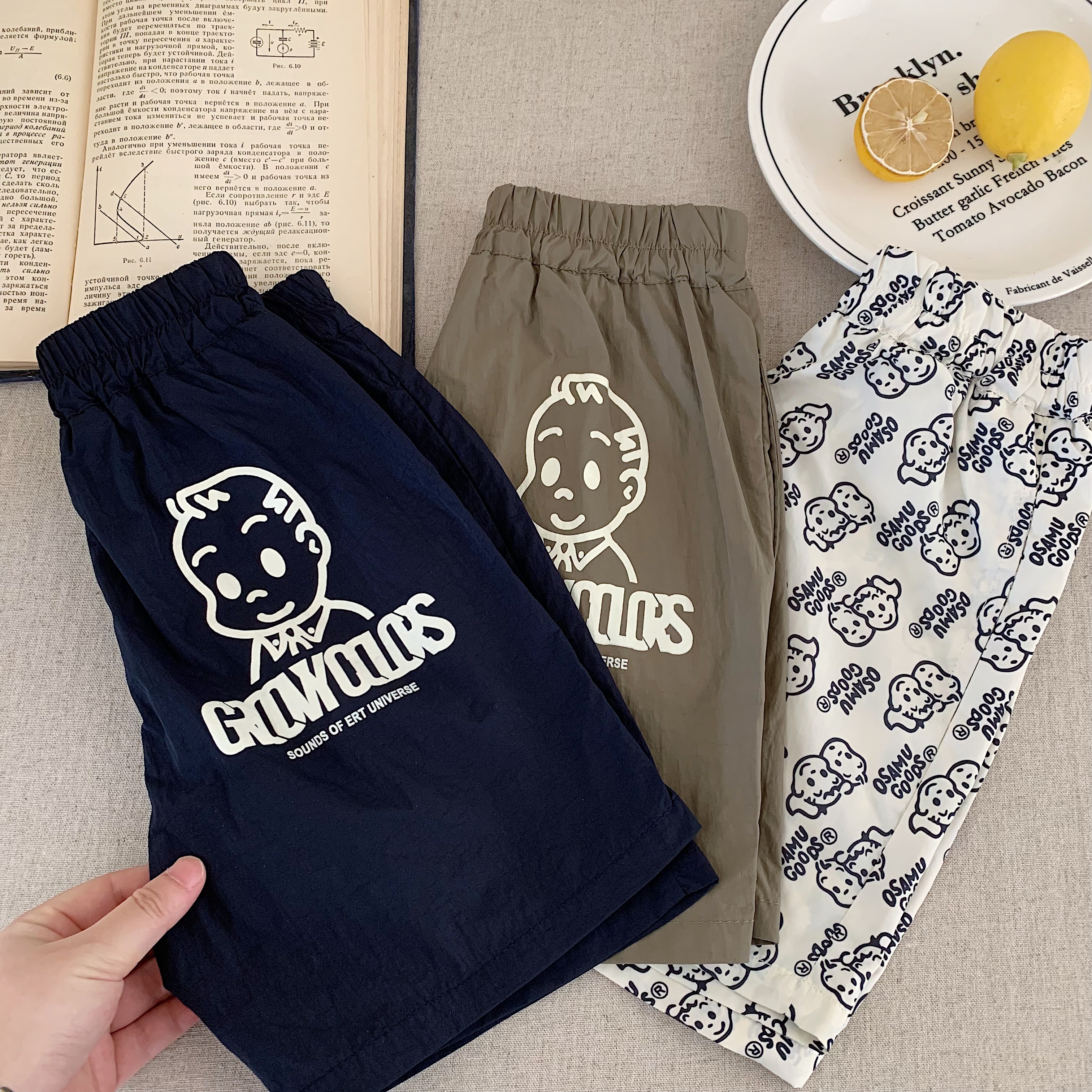 Children's shorts 2025 with ad – Baby Products Japanese Bewertung und Preis