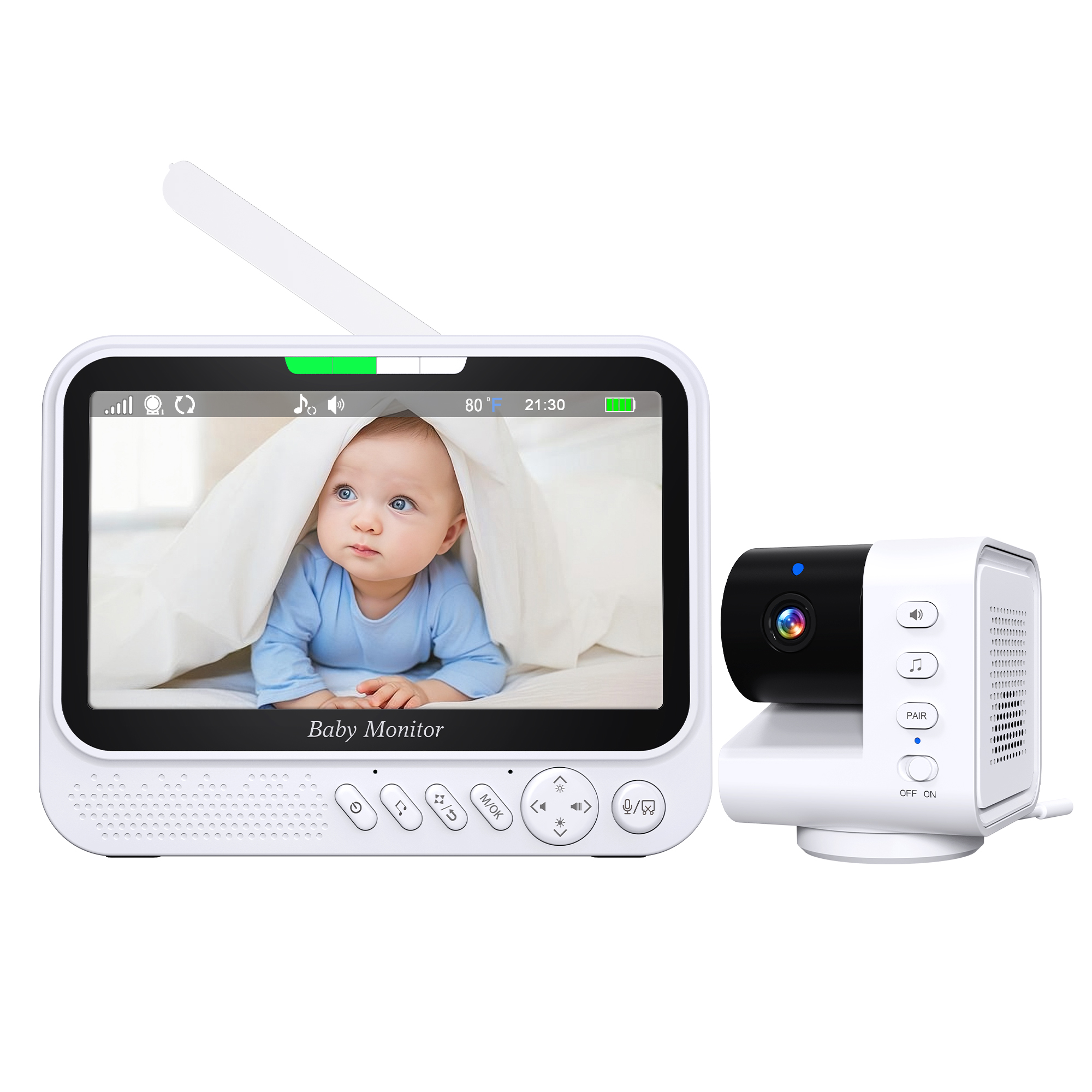 7inch IPS Screen 1v2 Wireless  – Baby Monitor Sensor Bewertung und Preis