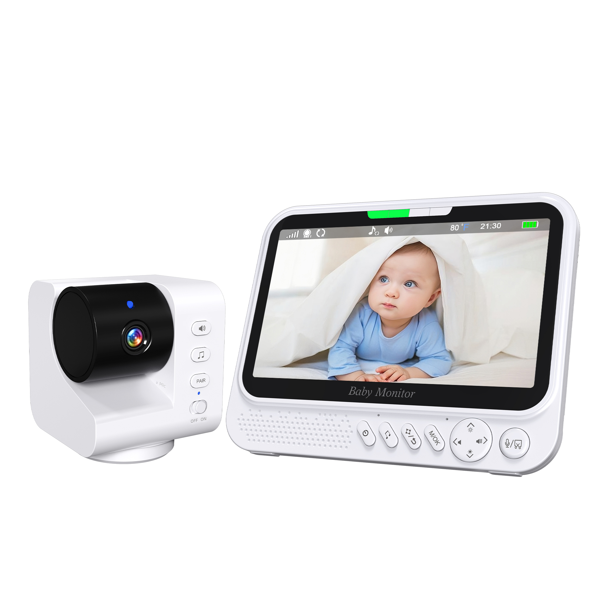 7inch IPS Screen 1v2 Wireless  – Baby Monitor Sensor Bewertung und Preis