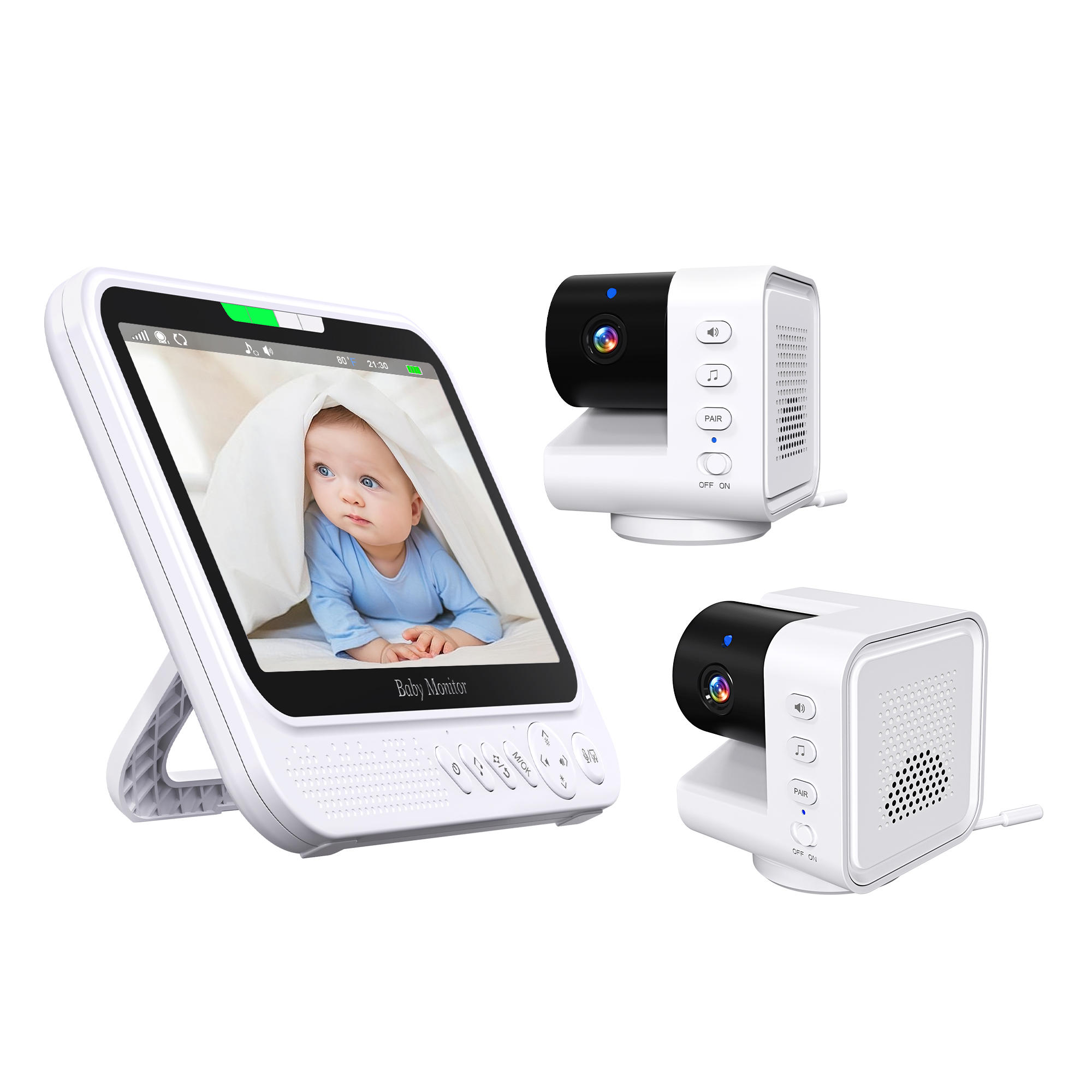 7inch IPS Screen 1v2 Wireless  – Baby Monitor Sensor Bewertung und Preis