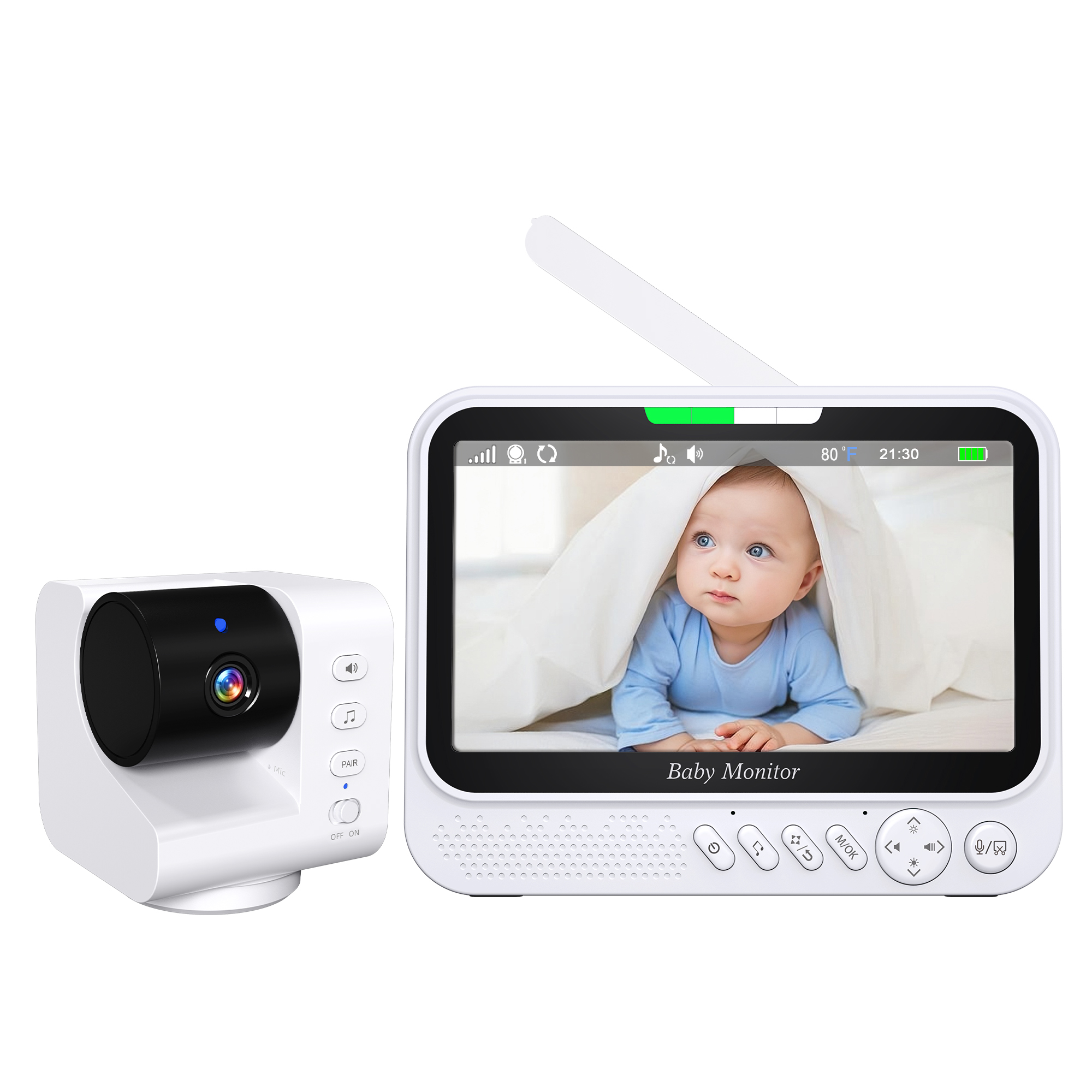 7inch IPS Screen 1v2 Wireless  – Baby Monitor Sensor Bewertung und Preis