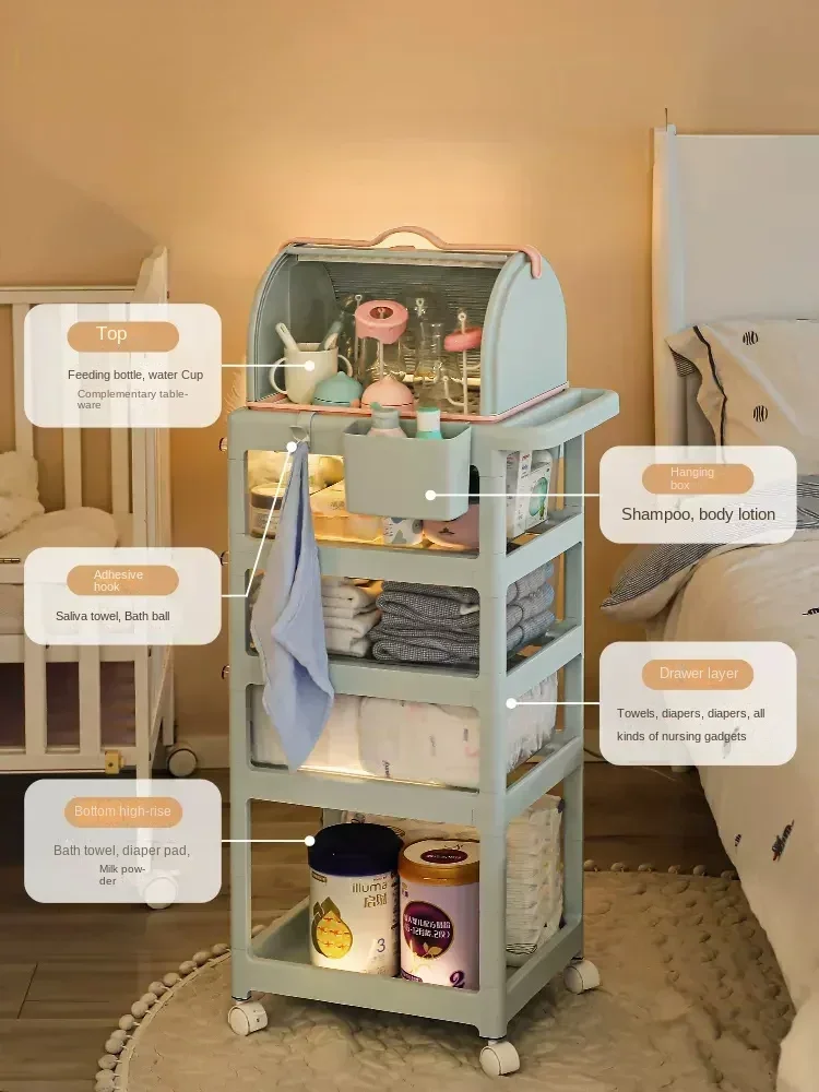 Mobile Storage Racks - Transpa – Baby Products Eco Friendly Bewertung und Preis