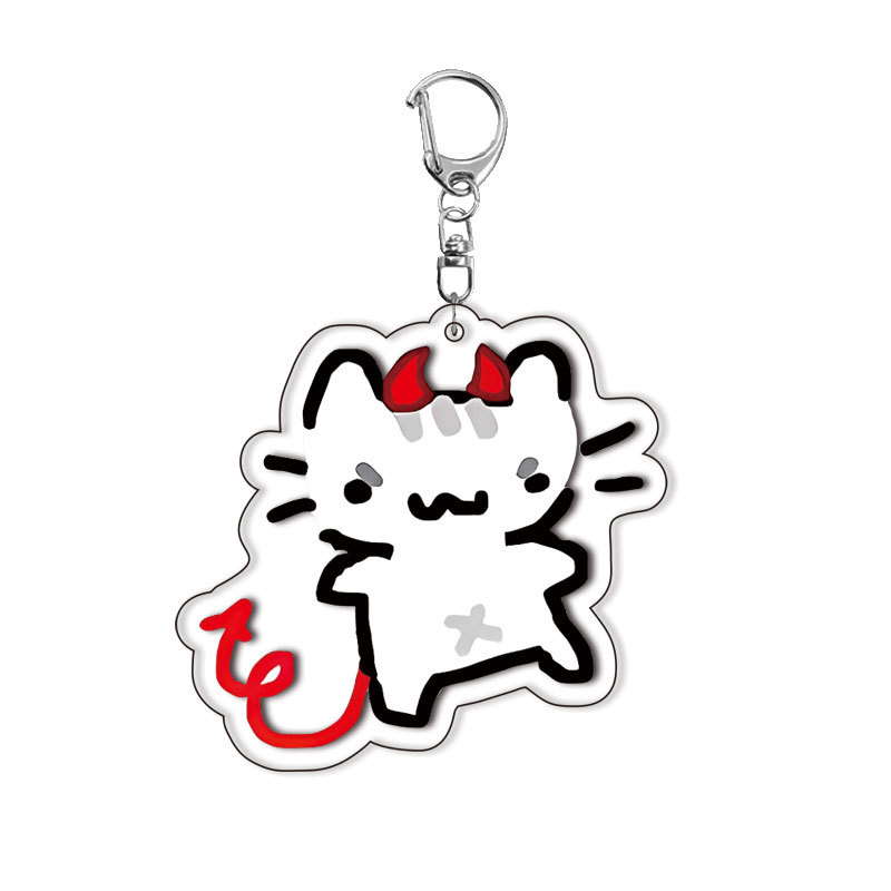 Cat Kitten Keychain Acrylic Lo – Baby Products With Zinc Bewertung und Preis